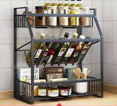Kitchen Condiment Rack Kitchen Table Top Rack Kitchen Condiment Shelve Kitchen Table Rack Home Appliances Kitchenware On Carousell