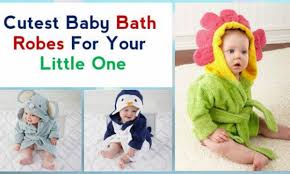 Dotmom newborn clothes 100% cotton gift set for baby shower. Cutest Baby Bathrobes For Your Little One Kids Bathing Robe Online India