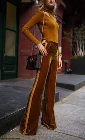 Fashion Inspiration Style Inspirations The Best Outfits By Fashion Bloggers Style Ideas Designer Dresse 70s Inspired Fashion Velvet Clothes 70s Fashion