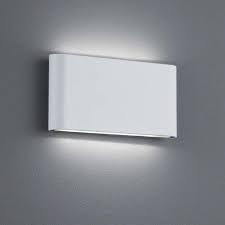 Led Aussen Wandleuchte In Rechteckiger Form Mit Up And Down Beleuchtung Und Einer Breite Von 17 Cm Led Led Leuchten Wohnen Lampen Led Leuchten Led Wandleuchte