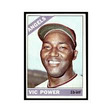 Vic Power (Victor Pellot ) LBPPR Custom Card Deckle Edge Style Caguas  Criollos