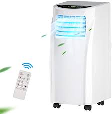 Do i really need a portable air conditioner? Amazon Com Costway Portable Air Conditioner 8000 Btu Air Conditioner Unit With Remote Control Dehumidifier Function Window Wall Mount 4 Caster Wheel Sleep Mode And 2 Fan Speed Home Kitchen