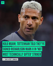 ⚪️Tottenham have essentially been told they've signed Richarlison 2.0 in  Randal Kolo Muani 🤔