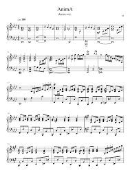 Anima Sheet Music For Piano Solo Musescore Com