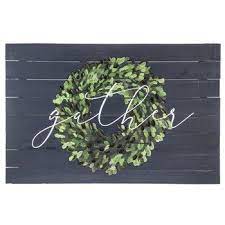 Gather Wreath Wood Wall Decor Wood Pallet Wall Decor Pallet Wall Decor Wood Pallet Wall