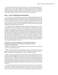 / these lessons focus on the department's preparedness efforts, its response to the incident itself, and. Section 4 Develop An Emergency Preparedness Program A Guide To Emergency Management At State Transportation Agencies The National Academies Press