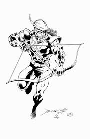 Arrow coloring pages for kids. Green Arrow Coloring Pages Green Arrow Coloring Pages Drawing Superheroes