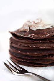 Mousse Au Chocolat Crepe Cake Food Dessert Recipes Yummy Food
