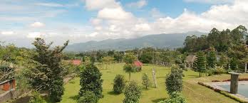 Mount bromo (indonesian and javanese: Villa Top View Puncak Akomodasi Istimewa Dengan Hamparan Rumput Hijau Dan Pemandangan Gunung Di Alam Yang Sejuk Alami Villa Di Puncak
