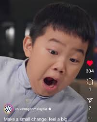 好过瘾的拍摄，我最爱的英语稿😍多多益善🤩 Thanks @volkswagenmalaysia for having me as main kid  in their latest promotional video shooting, I have lots of dialogue in  English which make me love… it so much, thanks Director @linglowww