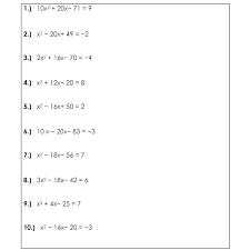 Apart from the stuff and example problems explained above, if you want to know more about complete the square worksheet, please click here. Solve Quadratic Equations By Competing The Square Worksheets