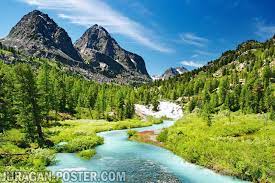 Sangat cocok untuk wallpaper dan objek pemandangan yang indah dapat meliputi pegunungan, sungai, danau, air terjun, taman bunga. Jual Poster Gambar Pemandangan Alam Gunung Poster Mountains Nature Alam Gunung Pegunungan Murah Nature Poster Natural Landmarks