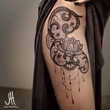 Every design depicted here in this collection is beautiful. 30 Lace Tattoo Designs For Women For Creative Juice