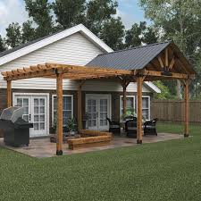 Ozco Covered Patio And Pergola Patio Project 338 Material List Covered Patio Design Patio Design Patio Projects