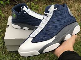 Black And Blue 13s 2020 New 2020 Jordan Shoes 13s Navy Flint 3m Reflective 414571 404 In 2020 Air Jordans Retro Basketball Shoes Jordan 13