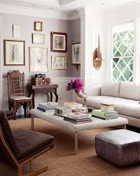 The rustic elements in her space include her hood vent, the deer in her living room and dining, and the leather sofa, really all the warm accents. Mixing Modern And Traditional Furniture Living Room Modern Furniture Images
