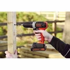 The black and decker 20v max lithium cordless drill is a handy drill. Black Decker Cordless Drill Drive 18v Lithium Io N With 1 5ah Battery Wilko