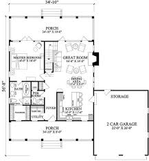 House Plan 7922 00072 Country Plan 1 738 Square Feet 3 Bedrooms 2 5 Bathrooms Country Farmhouse House Plans Cottage Plan House Plans Farmhouse