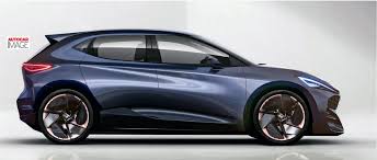 The hood features ribs to accentuate the look created by the lights and their. Cupra El Born The 100 Electric Spanish Bomb Az Recom