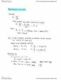 Class Notes For Physics 1250 At Ohio State University Osu Oneclass