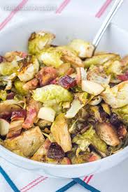 Add brussels sprouts and apples. Brussel Sprouts With Bacon Dates And Apples Real Housemoms