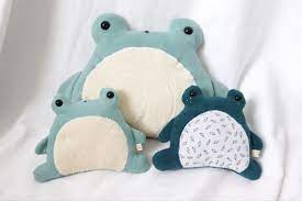 Frog Family Organic Plush Toys Cute Frogs Soft Toys Making