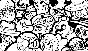Brawl Stars Para Colorear Emz
