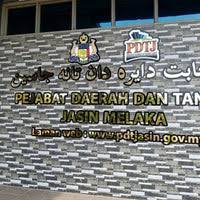 Ketua balai, balai polis jasin. Pejabat Daerah Dan Tanah Jasin Jasin Melaka