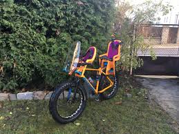 Thule Ridealong Mini On A Fatbike One Dad S Tail The Bike Dads Has anyone here tried the thule yepp nexxt mini and. thule ridealong mini on a fatbike one