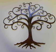 Lightweight and easy to hang. Large Outdoor Metal Wall Decor Metal Tree Wall Art Metal Wall Art Decor Tree Wall Decor
