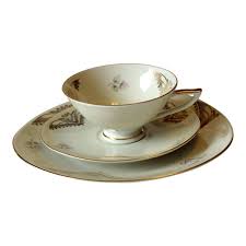 1950s Porcelain Tea And Coffee Set 3 Piece Set In 2021 Coffee Set Tea Tea Cups