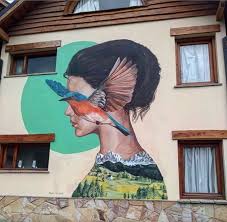 Mabel Vicentef In Bariloche Buenos Aires Argentina 2019 Street Art Graffiti Urban Street Art Street Art