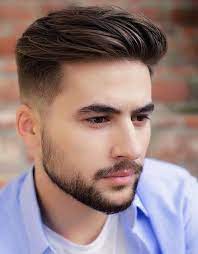 This nice cut features a shaved side part and slicked hair with spikes in the front. 21 Fesyen Lelaki Ideas Fesyen Lelaki Rambut Lurus Potongan Rambut