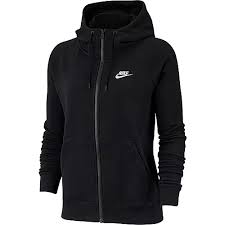 Bei breuninger finden sie eine große auswahl von sweatjacken und attraktiver artikel. Nike Essential Sweatjacke Damen Black White Im Online Shop Von Sportscheck Kaufen