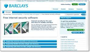 Internet banking offers a safe and secure facility for you to do your banking 24 hours a day, 7 days a week. Barclays Bank Removes Kaspersky Software After Government Warning
