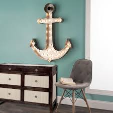 Decor the wall with beautiful boat anchors to attain the nautical theme to your house. 17 Marvelous Nautical Wall Decor Ideas Printmeposter Com Blog