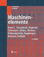 But it isn't happening fast enough for people like our young heroine. Maschinenelemente Band 3 Schraubrad Kegelrad Schnecken Ketten Riemen Reibradgetriebe Kupplungen Bremsen Freilaufe Gustav Niemann Springer