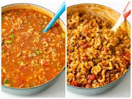 It was a weeknight staple growing up in my family. American Chop Suey American Goulash The Cozy Cook