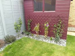 Cuprinol Summer Damson And Dusky Gem Blue Grey Slate Clematis Jasmine Clematis Outdoor Structures Summer House