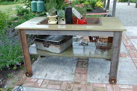 Antique Vintage Old Farm Sink Table Garden Work Bench Potting Bench Bar Bathroom Potting Bench Plans Potting Bench Potting Bench With Sink