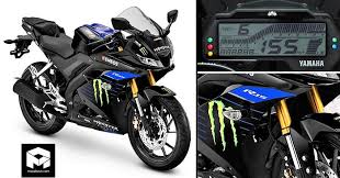 Yamaha R15 V3 Monster Energy Motogp Edition Officially Revealed Monster Energy Yamaha Motogp