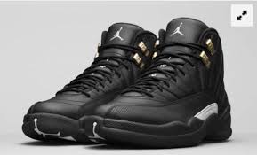 Black And Yellow Jordans 12 Release Date Euc Nike Air Jordan 12 Retro Gs Master Air Jordans Michael Jordan Shoes Sneakers Men Fashion