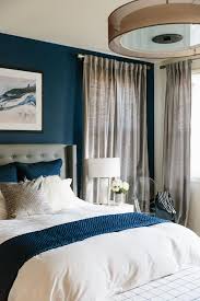 Black And Blue Room Theme Blue And Silver Gray Modern Glam Bedroom Blue Bedroom Walls Blue Accent Walls Country Bedroom Decor