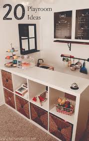 Organizing a playroom by color is not only pleasing to the eye, but it can also help a child organize things easily. Kids Playroom Ideas