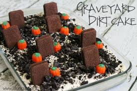 Graveyard Dirt Cake Recipe Dirt Cake Delicious Halloween Treats Festive Desserts