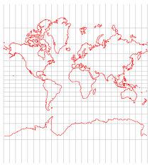 mercator projection from wolfram mathworld