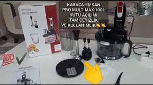Bugün 14:12 emsan resmi mağaza. Karaca Emsan Pro Multimax 1001 Celik Cift Bicakli Tam Ceyizlik Blender Seti Kutu Acilimi Incelemesi Youtube