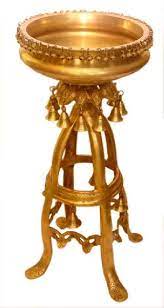 Some minor dark marks noted in this brass vase, see photos for details. Brass Planter With Stand By Castwel Foundries Brass Planter Stand From Faridabad Id 2787213