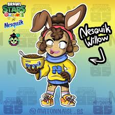 Mayonnaise on X: Skin Concept Nesquik Willow My 3-rd skin of Brawl Stars  Brands project, and todays skin is for Willow! Yaaay🐇💩🥣 brawlstars  supercell supercellmake art drawing skin skinconcept skins  brawl_stars t.coJl9oEjDJUO 