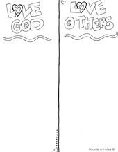 One commandment per page, for a total of 10 pages. Ten Commandments Coloring Pages Religious Doodles